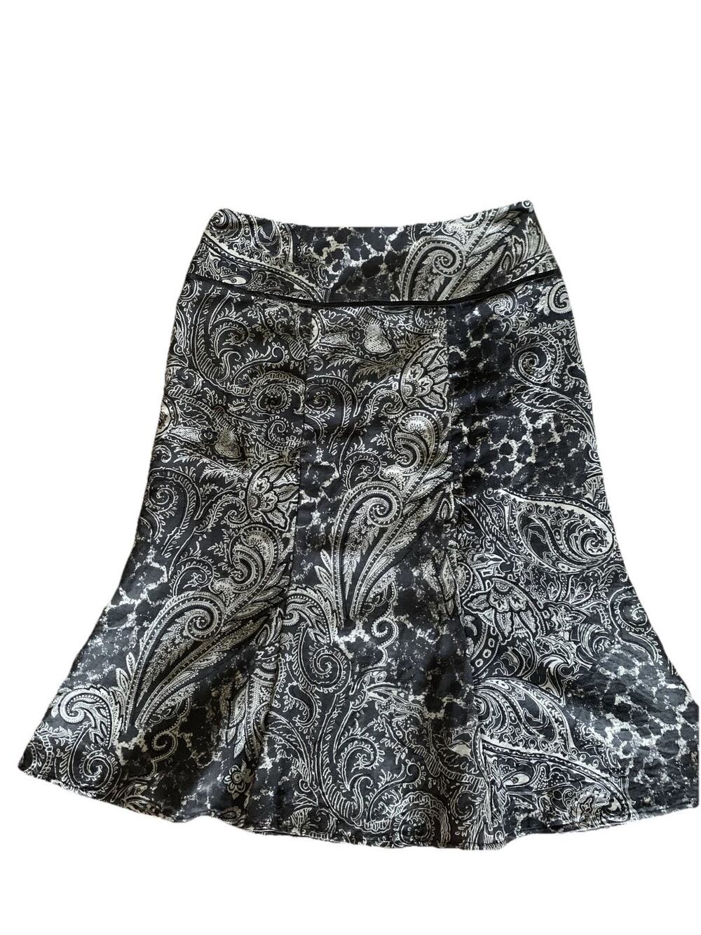 Pendleton vintage Mermaid Skirt Women’s 8p Wool Silk Paisley Career Formal EUC